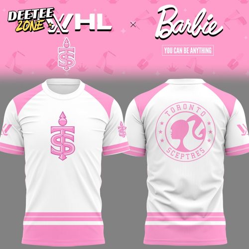 Toronto Sceptres Women Hockey Barbie Night TShirt Limited Edition