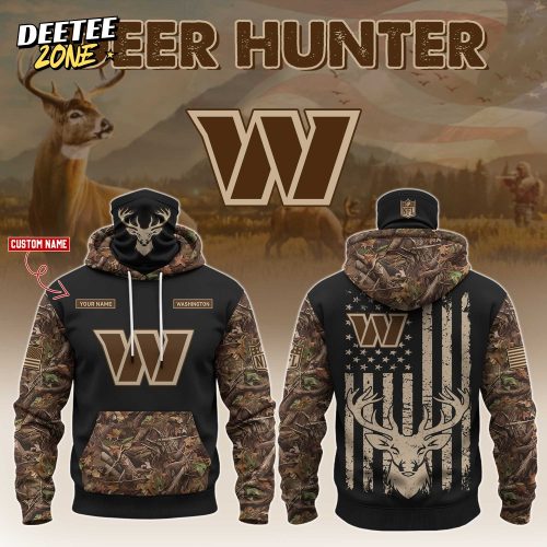 Washington Commanders x Deer Hunting New 2025 Hoodie
