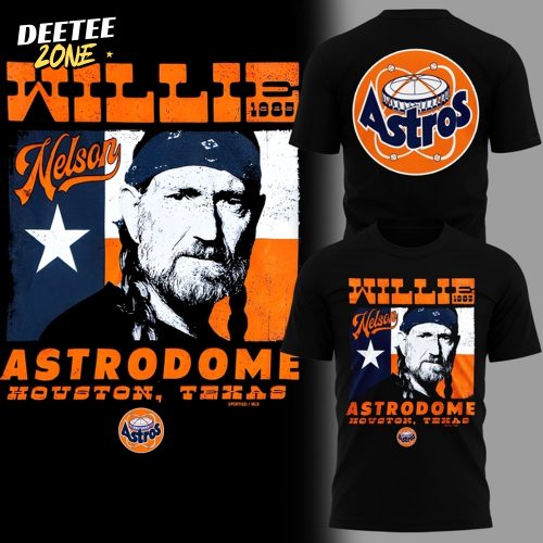Willie Nelson Astrosdome 2025 Shirt