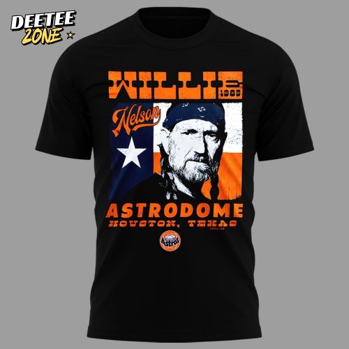 Willie Nelson Astrosdome 2025 Shirt