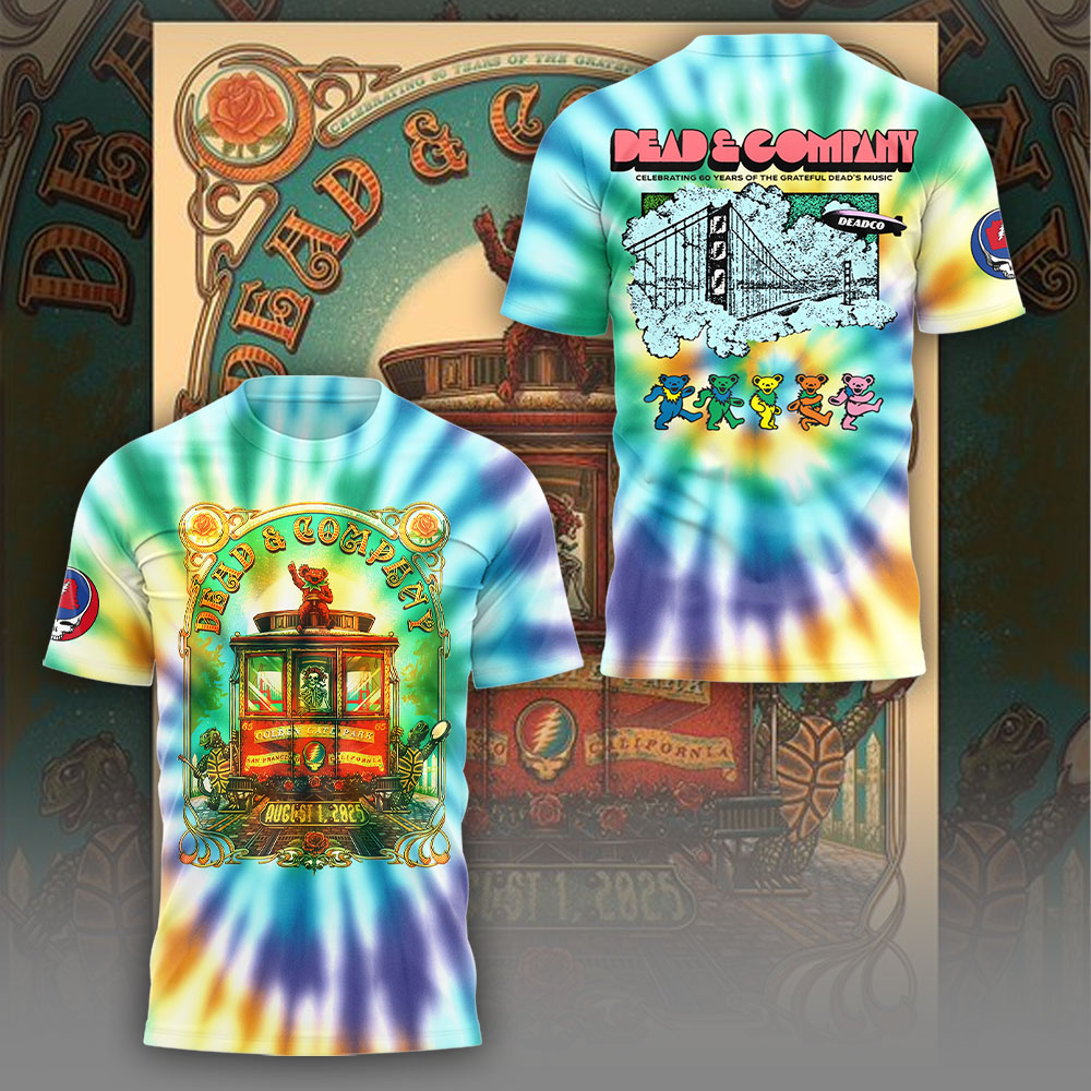 Grateful Dead Celebrating 60th Anniversary Limited Edition Shirt