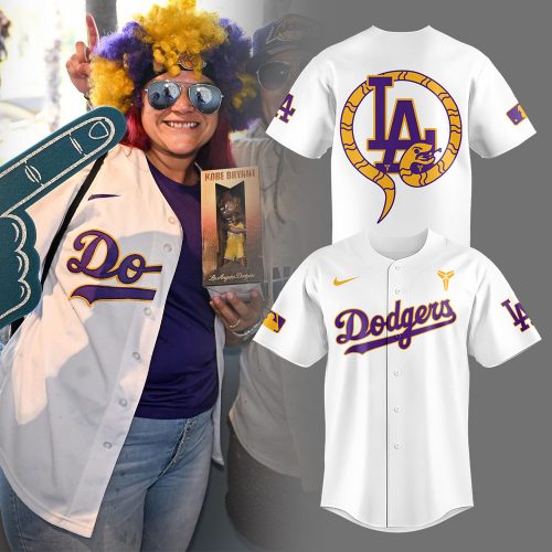 Limited Edition Dodgers Baseball Celebrating Kobe’s bobblehead night at Dodger Stadium W Jersey