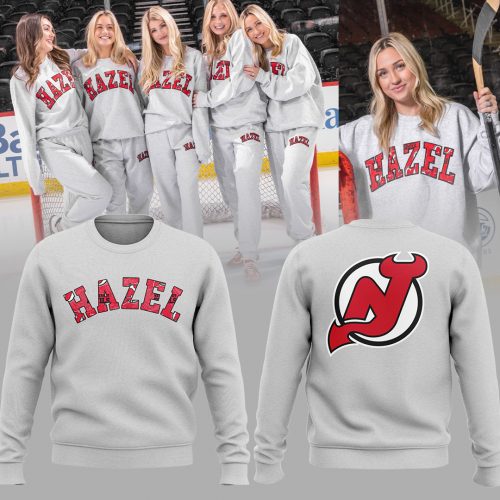 New Jersey Devils x Hazel Special Grey Sweatshirt