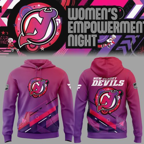 New Jersey Devils x Women’s Empowerment Night Special Hoodie
