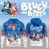 NRL Parramatta Eels Mixed Bluey and Bingo Hoodie