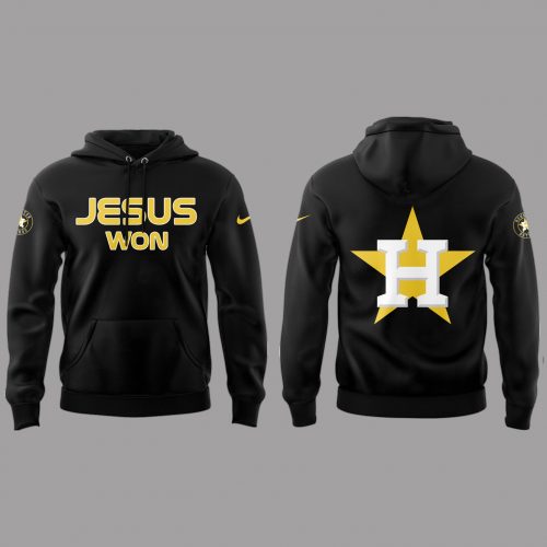 Houston Astros New 2025 Jesus Won Hoodie Set