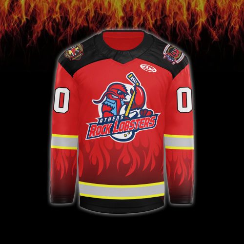 Athens Rock Lobsters x First Responders Night Special Hockey Jersey