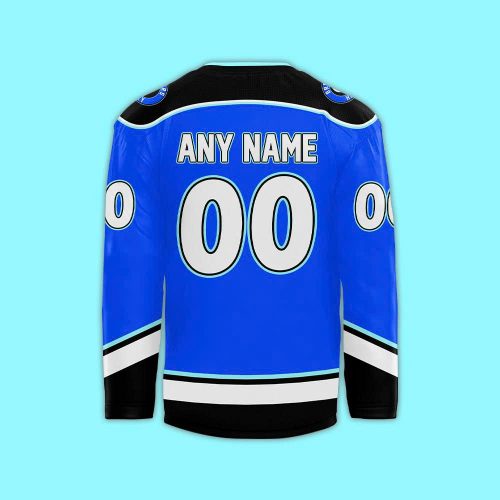 Biloxi Breakers Special New 2025 Blue Custom Hockey Jersey