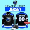 Biloxi Breakers Special New 2025 Blue Custom Hockey Jersey