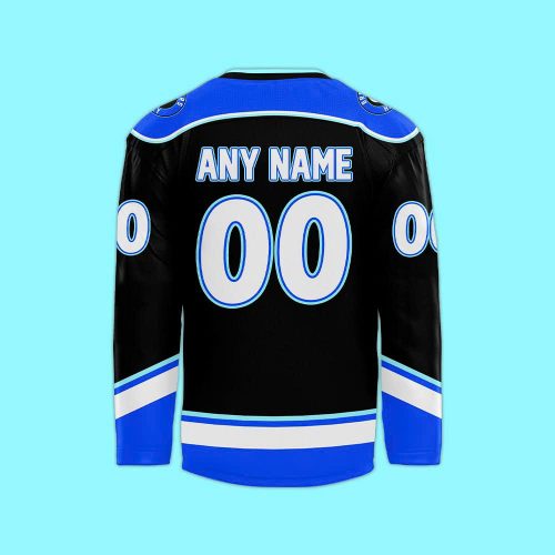 Biloxi Breakers Special New 2025 Black Custom Hockey Jersey