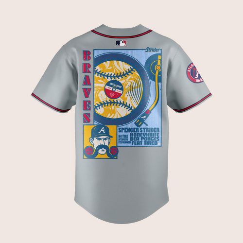 Atlanta Braves x Spencer Strider Special Baseball Jersey 2025