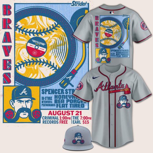 Atlanta Braves x Spencer Strider Special Baseball Jersey 2025