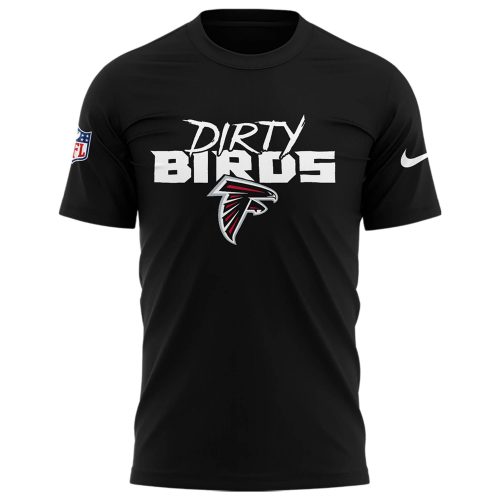 Limited edition Atlanta Falcons 2025 schedule T-shirt – Black