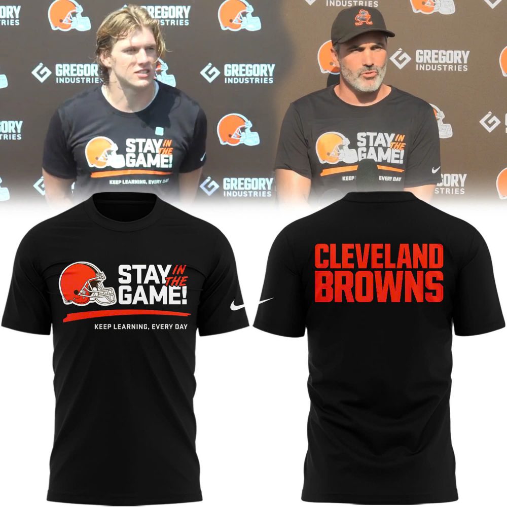 Cleveland Browns Stay In The Game Limited Edition Shirt 2025