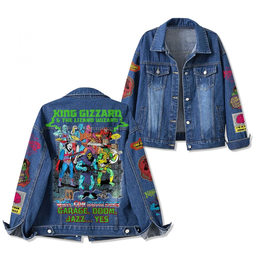 King Gizzard & the Lizard Wizard Denim Jacket