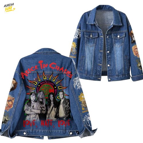 Alice In Chains Denim Jacket