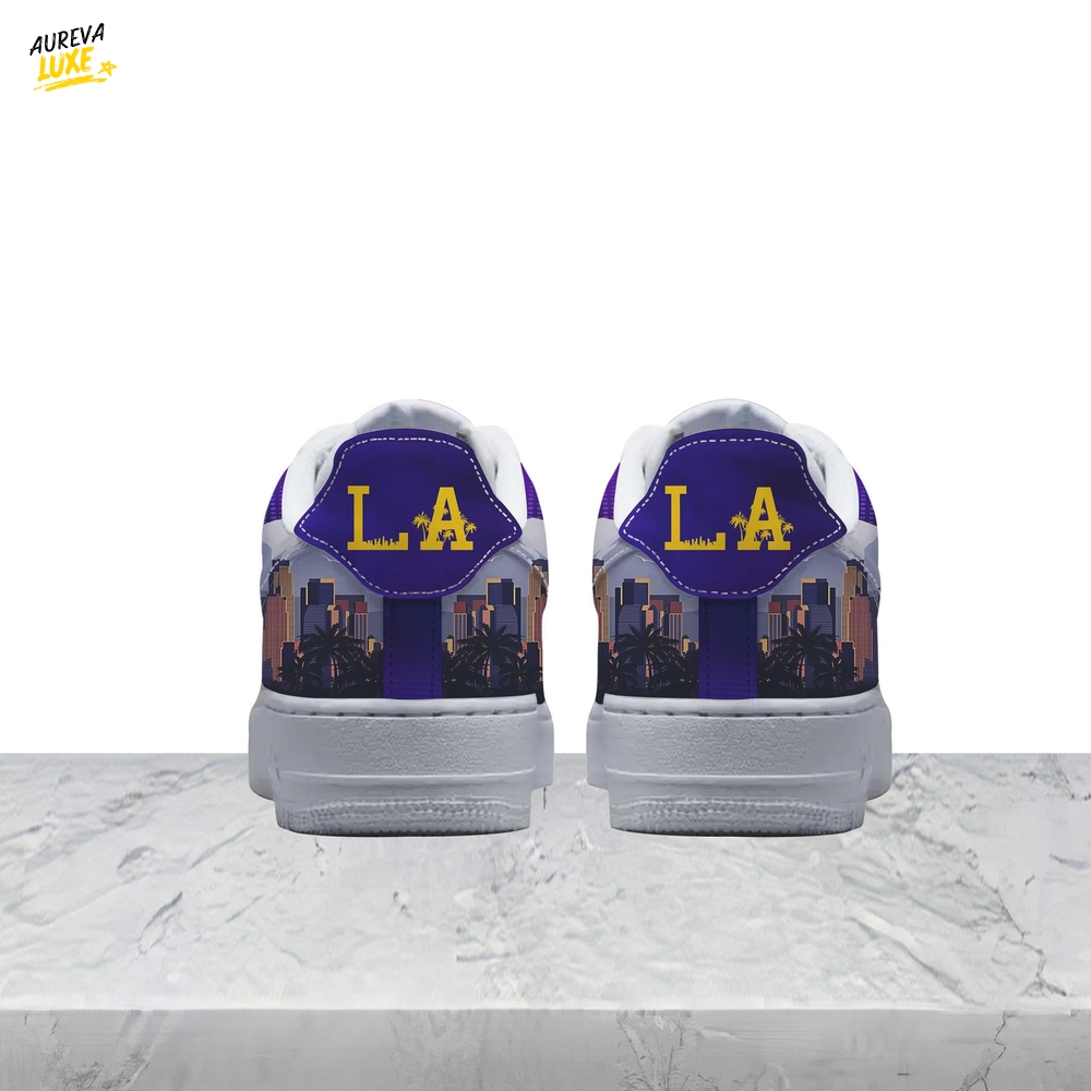 Los Angeles Galaxy Air Force 1 Sneaker Los Angeles Galaxy Air Force 1 Sneaker
