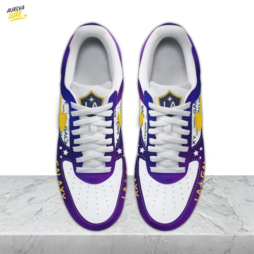 Los Angeles Galaxy Air Force 1 Sneaker Los Angeles Galaxy Air Force 1 Sneaker