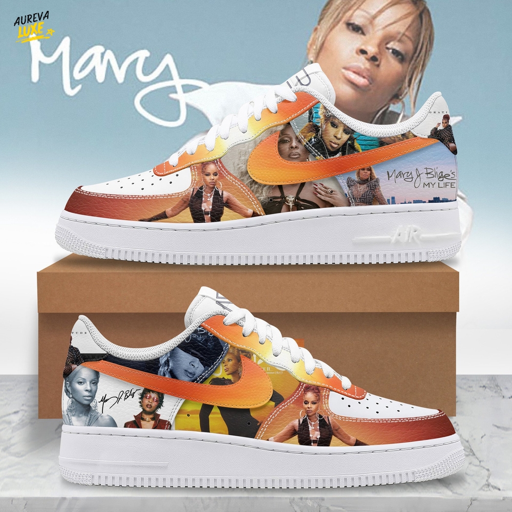 Mary J. Blige Air Force 1 Sneaker Mary J. Blige Air Force 1 Sneaker
