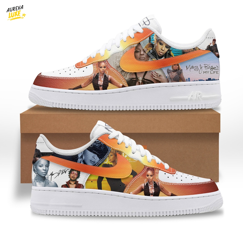 Mary J. Blige Air Force 1 Sneaker Mary J. Blige Air Force 1 Sneaker