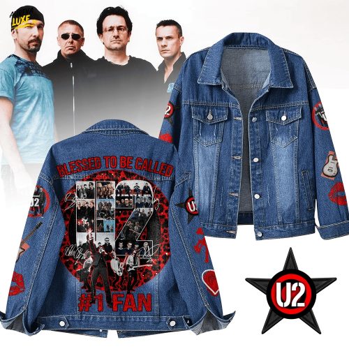 U2 Band Denim Jacket