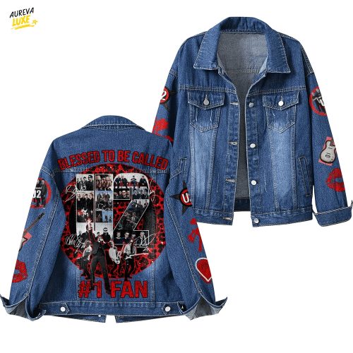 U2 Band Denim Jacket
