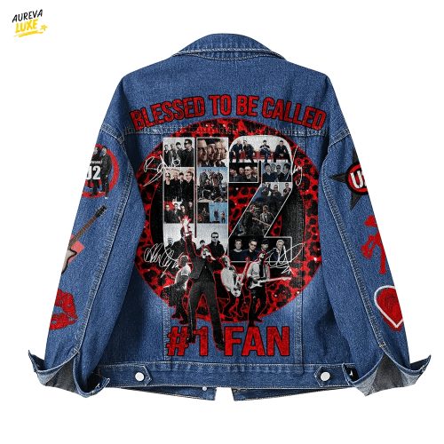 U2 Band Denim Jacket