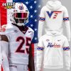 2025 California Golden Bears White Uniform Hoodie