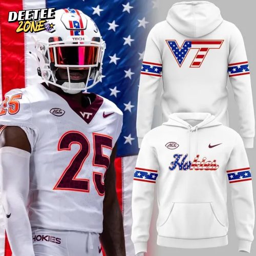 2025 Military Appreciation Hokies Wordmark Hoodie