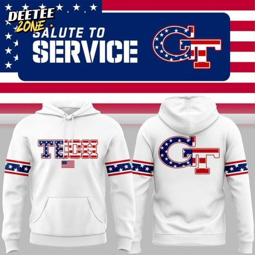 2025 Military Appreciation Tech Wordmark Hoodie