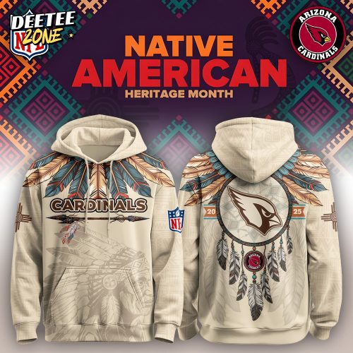 Arizona Cardinals – Native American Heritage Month Limited Editions Hoodie