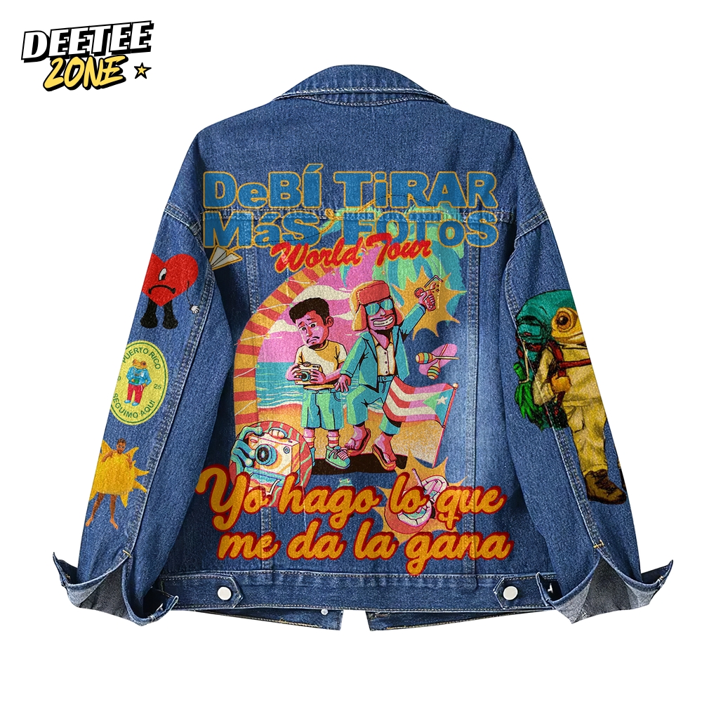 Bad Bunny Denim Jacket