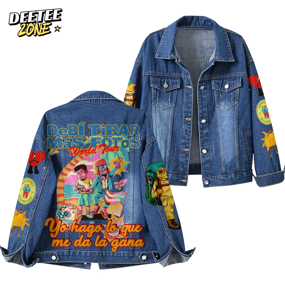 Bad Bunny Denim Jacket