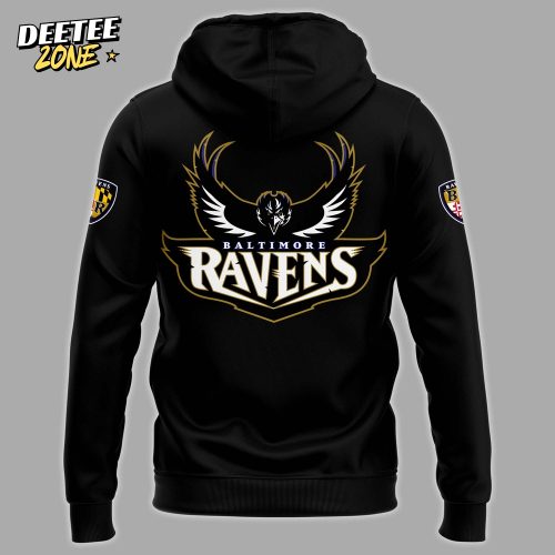 Baltimore Ravens 30th Season Virtual Hoodie