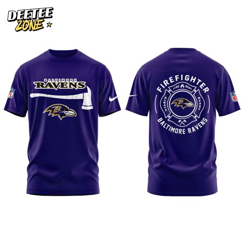 Baltimore Ravens Firefighter Appreciation Day Tshirt | Jogger | Cap Limited Edition