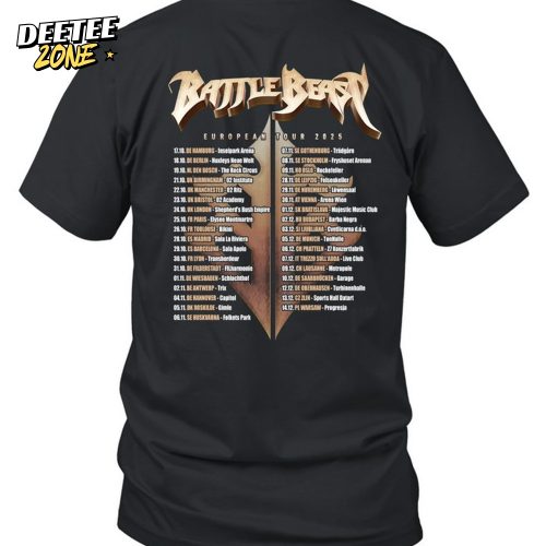 Battle Beast European Tour 2025 – Unisex T-Shirt
