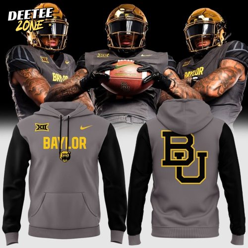 Baylor Bears Gold Chrome Hoodie