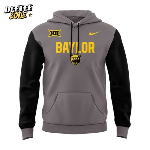 Baylor Bears Gold Chrome Hoodie