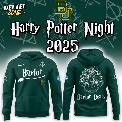 Baylor Bears x Harry Potter Night 2025 Hoodie Set
