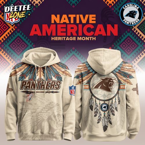 Carolina Panthers – Native American Heritage Month Limited Editions Hoodie