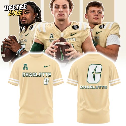 Charlotte 49ers Gold Rush 2025 Tshirt | Cap | Joggers Limited Edition