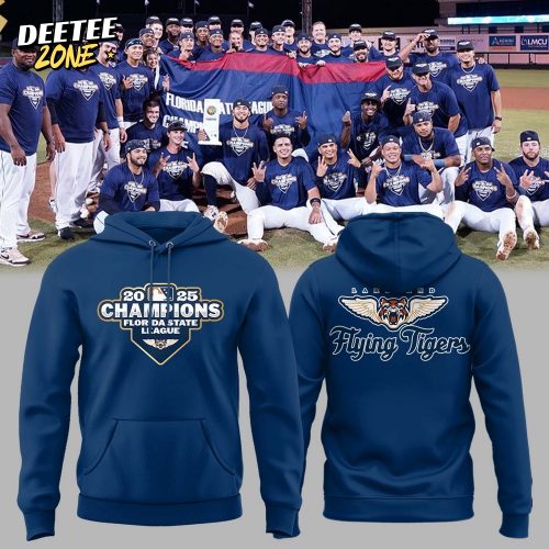 Commemorative Hoodie – Lakeland Flying Tigers Champions 2025 LIMITED EDITION