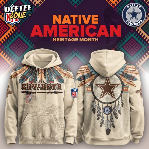 Dallas Cowboys – Native American Heritage Month Limited Editions Hoodie