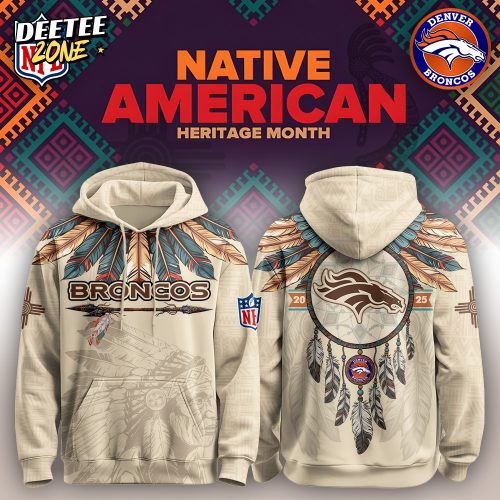 Denver Broncos – Native American Heritage Month Limited Editions Hoodie