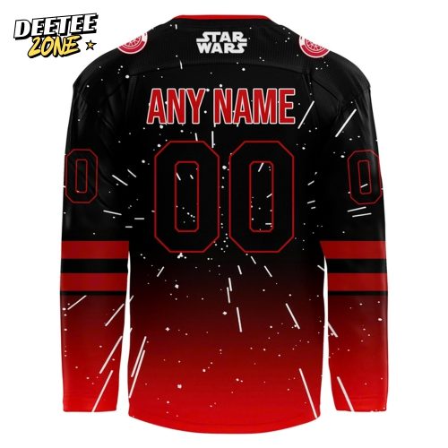 Detroit Red Wings x Star Wars Custom Hockey Jersey