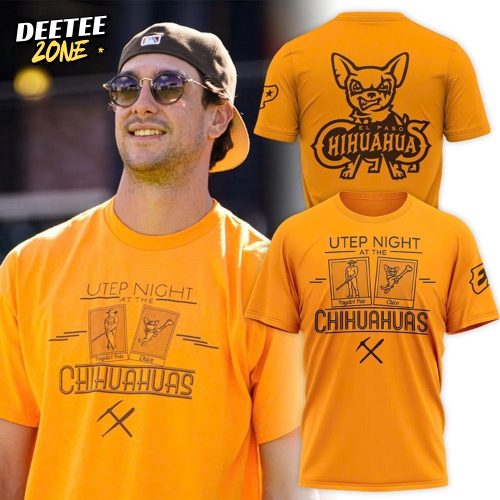 El Paso Chihuahuas x 2025 UTEP Night T-Shirt