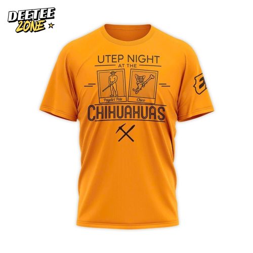 El Paso Chihuahuas x 2025 UTEP Night T-Shirt