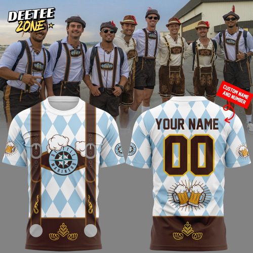 Exclusive Version Seattle Mariners x Oktoberfest Tshirt 2025