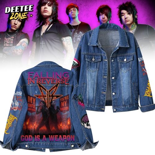 Falling In Reverse Denim Jacket
