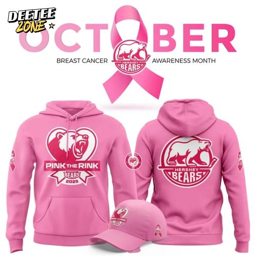 Hershey Bears x Pink the Rink Hoodie 2025